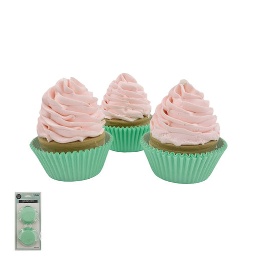 100 pack mint green cupcake liners
