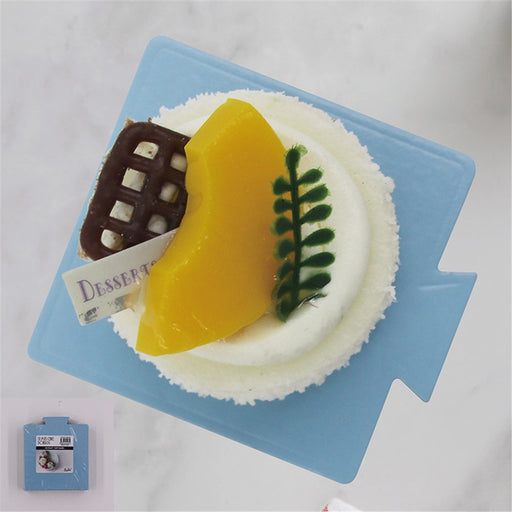 12 pack blue square cake boards 9cm