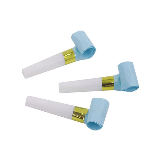 Blue party blowouts 6 pack