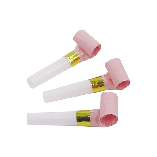 Pink party blowouts 6 pack