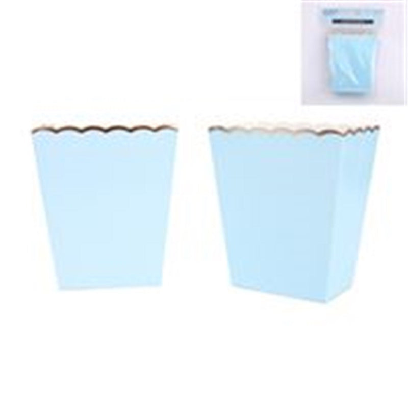 Blue party favour boxes