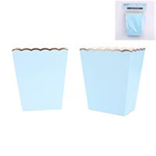 Blue party favour boxes