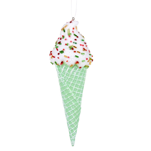 Ronis Christmas Tree Deco Green Ice Cream 17cm