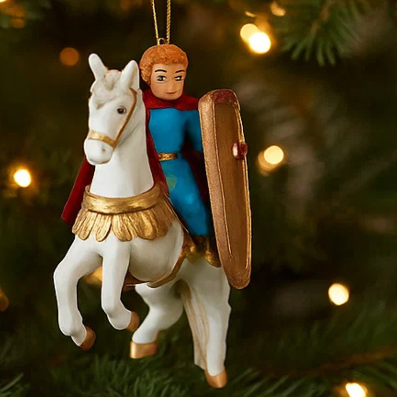 Hanging Prince on Horse 9cm