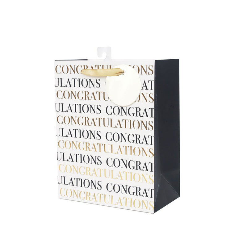 Medium congratulations gift bag