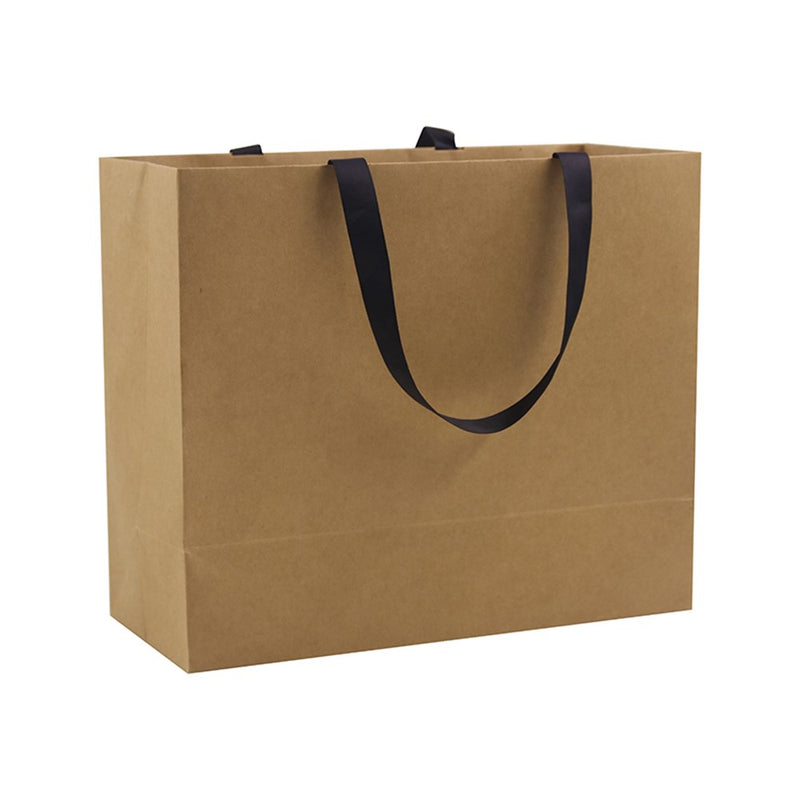 Large wide landscape kraft gift bag