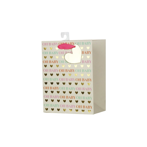 Medium Oh Baby baby shower gift bag