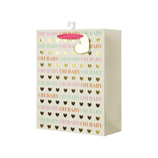 Large Oh Baby baby gift bag