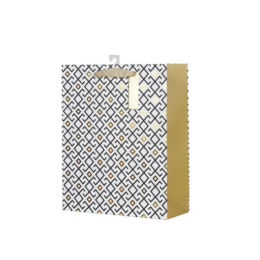 Large geometric patterned gift bag