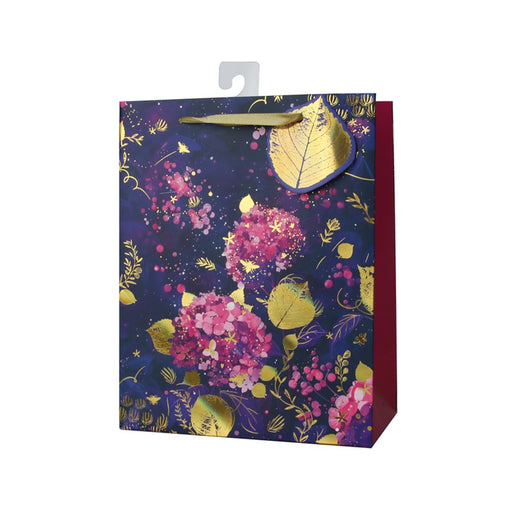 Medium hydrangea floral gift bag
