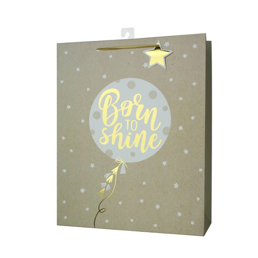 Jumbo gift bag "Born To Shine"