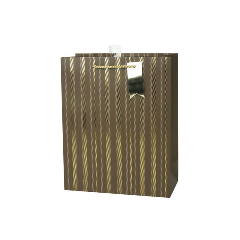 Large striped gift bag