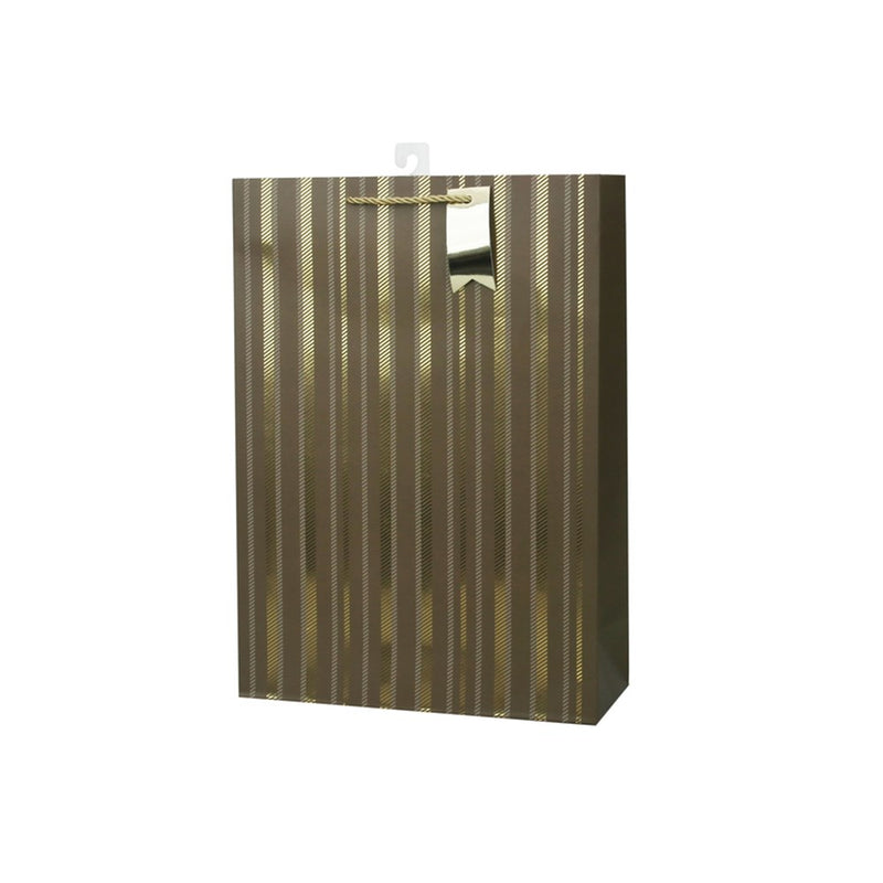 Extra large striped gift bag