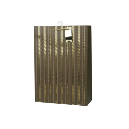 Extra large striped gift bag