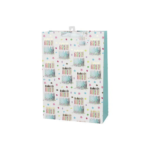 Extra large birthday cake gift bag