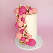 32 CAKE BALL TOPPERS - PRETTY IN PINK image  2 – thumbnail