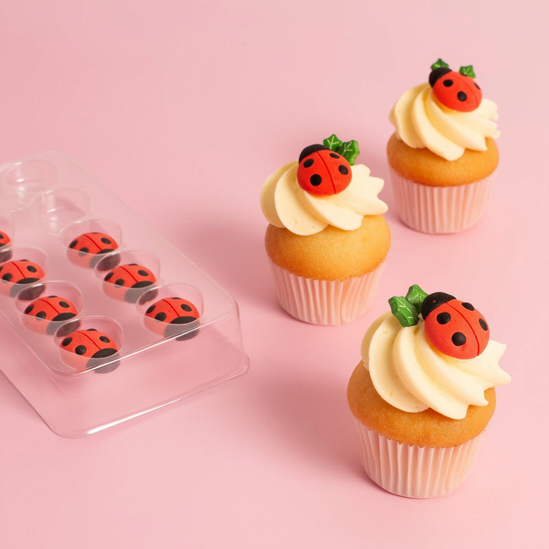 ICING DECORATIONS- LADYBUGS (10PCS) image  4