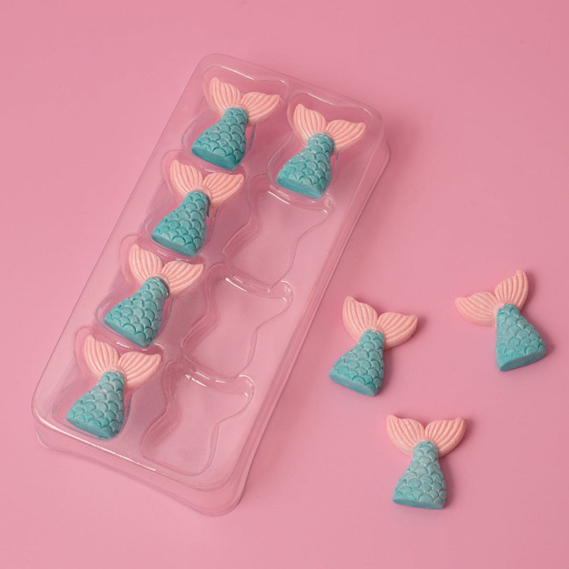 ICING DECORATIONS- MERMAID TAILS (8 PCS) image  4
