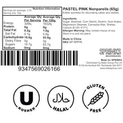 PASTEL PINK Nonpareils (65g) - by Sprinks image  7 – thumbnail