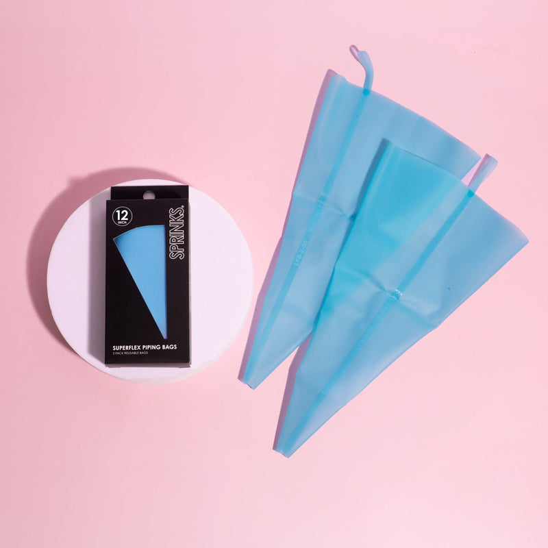 PIPING BAG 2PC SILICONE 12" 30cm SUPERFLEX PACKS image  4