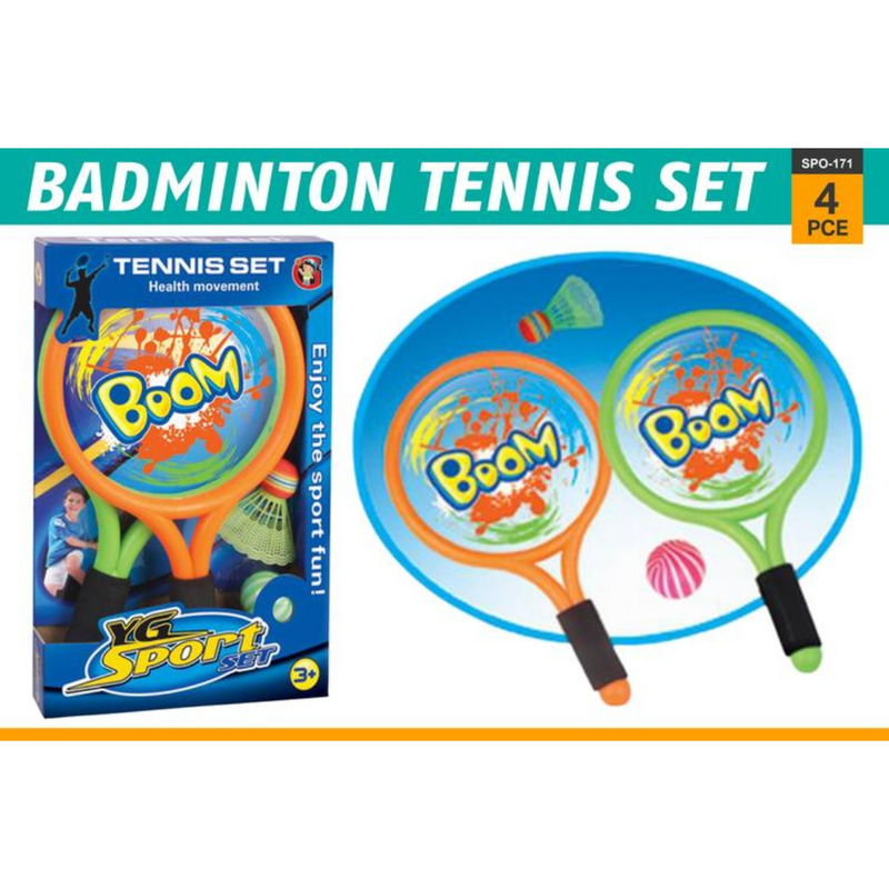 Tennis Set 15.5cm 4pk