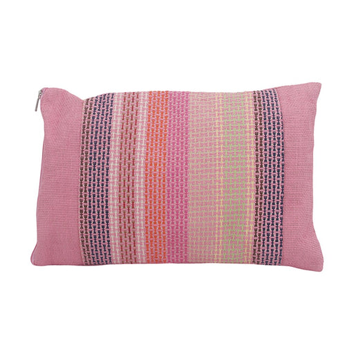 Pink beach pillow cushion