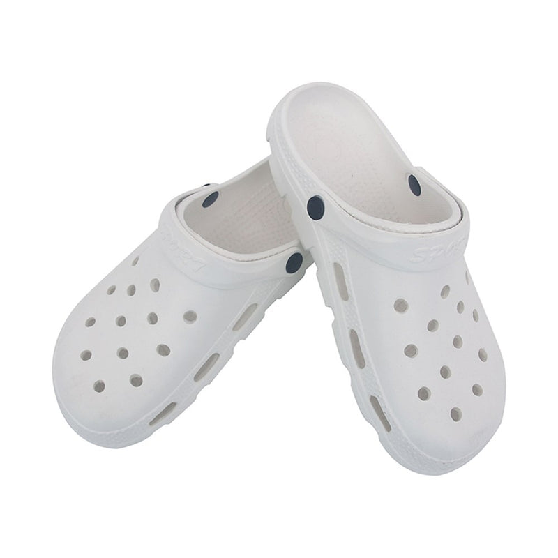 White EVA clogs for men