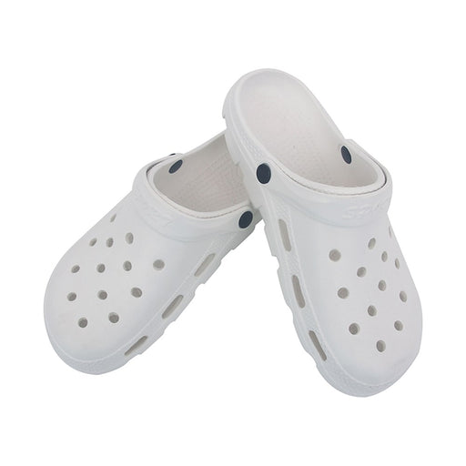 White EVA clogs for men
