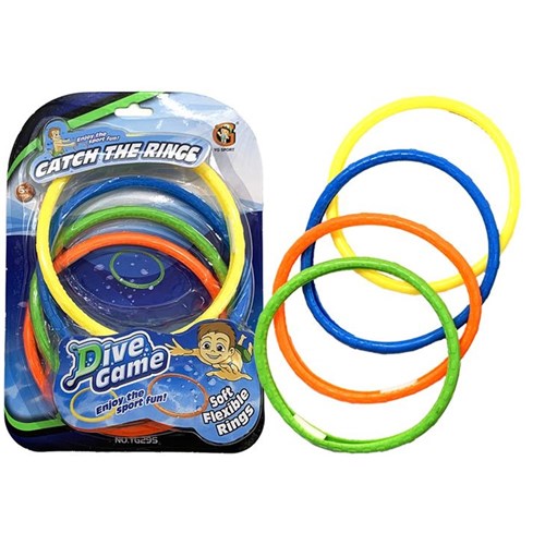 Water Catch Ring Game 4pk