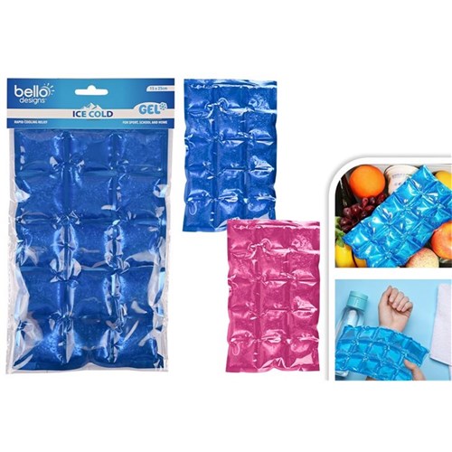 Gel Ice Cold Pack 25x15cm flexible cold therapy pack