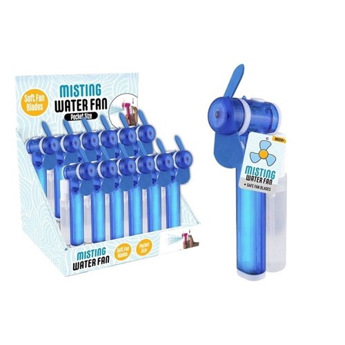 spray mist handheld battery fan with water reservoir