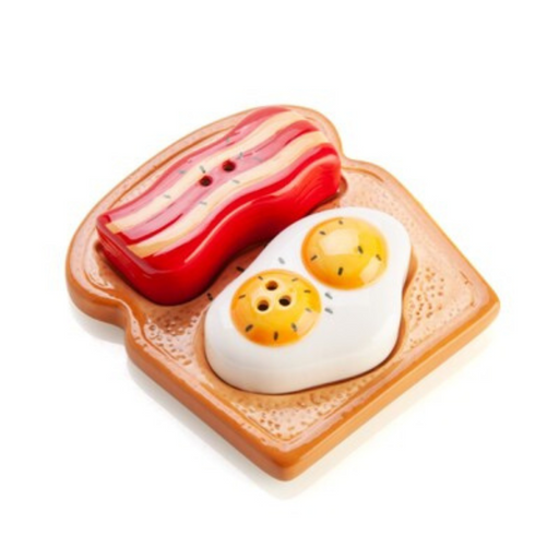 Ronis Salt & Pepper Set Bacon & Egg