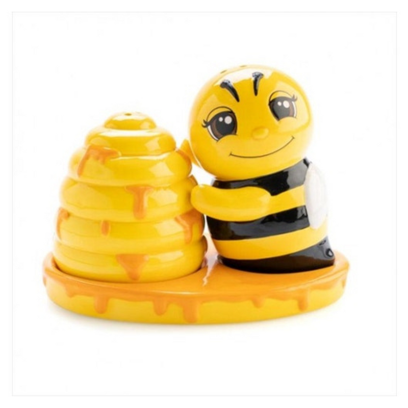 Ronis Salt & Pepper Set Bee & Honey