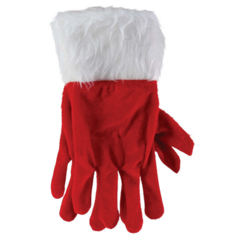 Ronis Santa Gloves Fur Trim