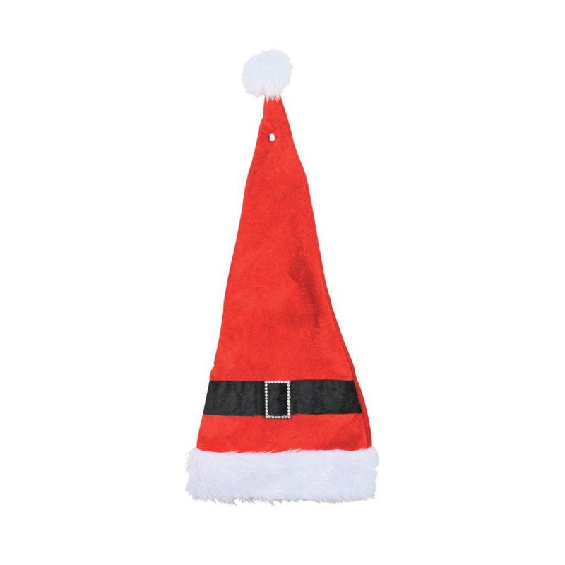 Ronis Santa Hat with Diamante Buckle Bendable