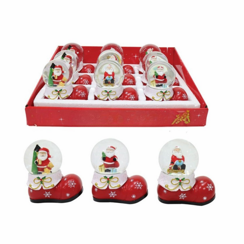 Ronis Santa Boot Water Ball 6.5cm Assorted