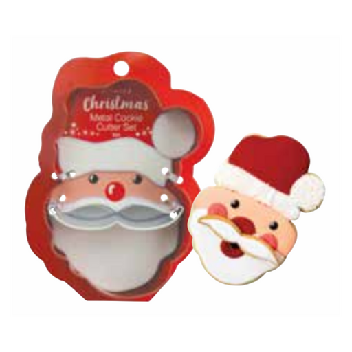 Ronis Santa Cookie Cutter 2pk