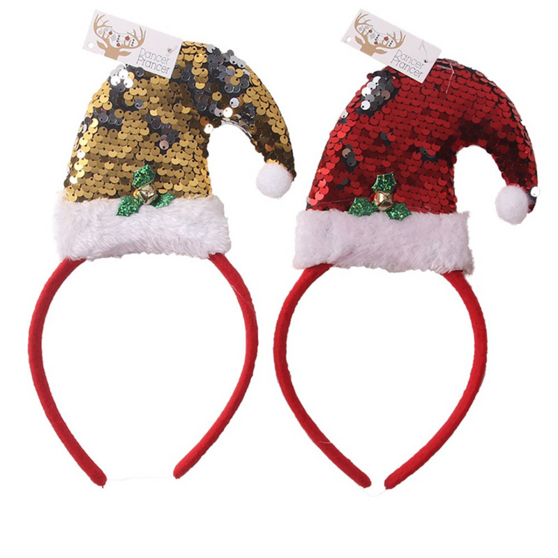 Ronis Santa Hat Head Band Assorted