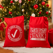 Santa Sack Non-Woven Printed Assorted Christmas Gift Bags