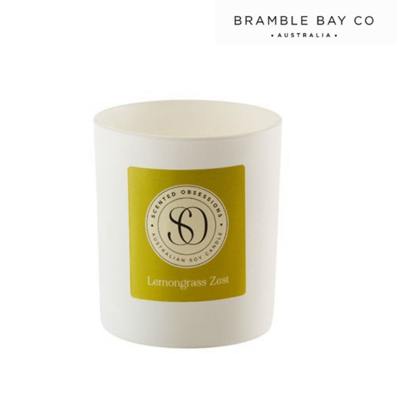 Ronis Scented Obsessions Candle Lemongrass and Lime 300g