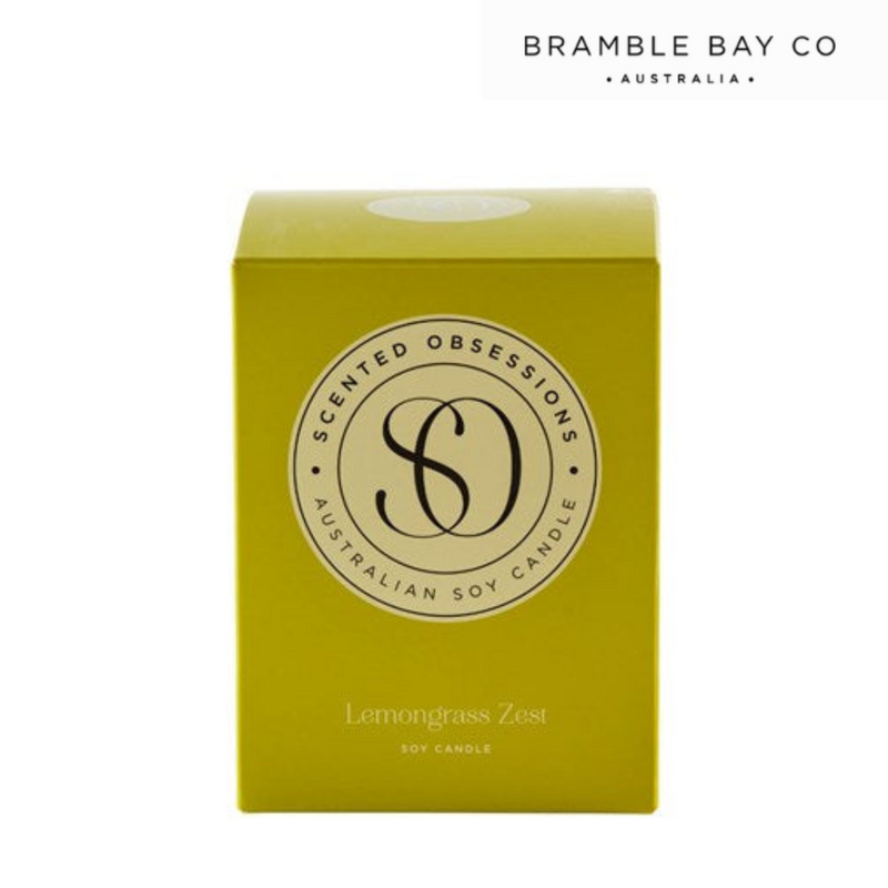 Ronis Scented Obsessions Candle Lemongrass and Lime 300g