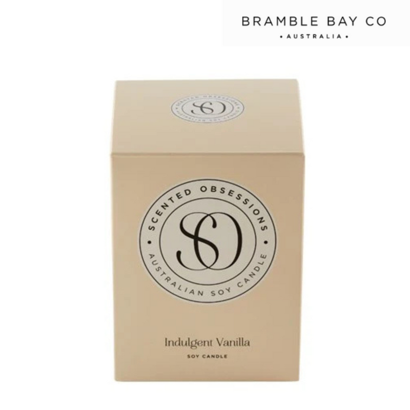 Ronis Scented Obsessions Candle Vanilla and Caramel 300g