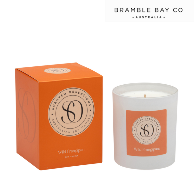 Ronis Scented Obsessions Candle Wild Frangipani 300g