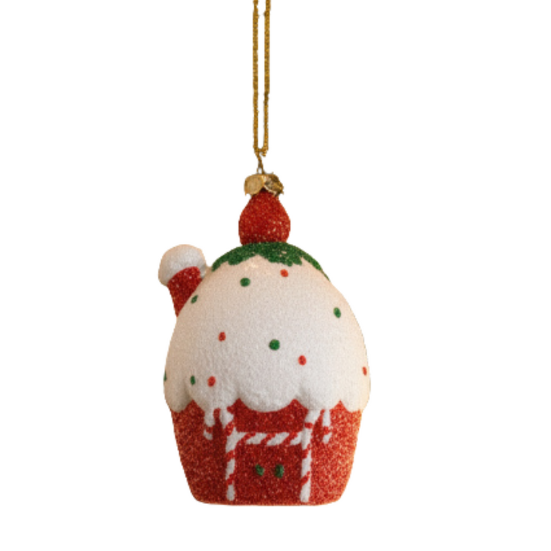 Christmas Tree Dec 3.5in plastic Ice Cream House