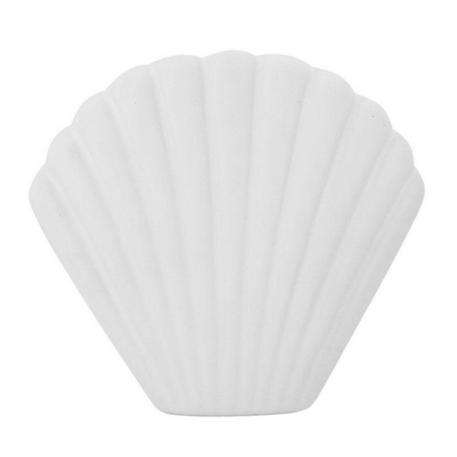 Ronis Seashell Vase 25x9x21cm White