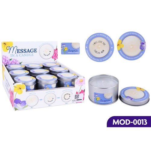 Ronis Secret Message In A Candle Assorted