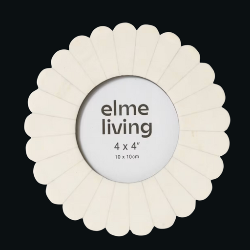 Senan 4x4in square photo frame cream 18x2x18cm for Instagram style pictures