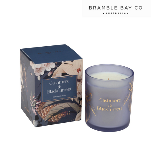 Ronis Sent with Love Candle Cashmere and Blackcurrant Candle 300g
