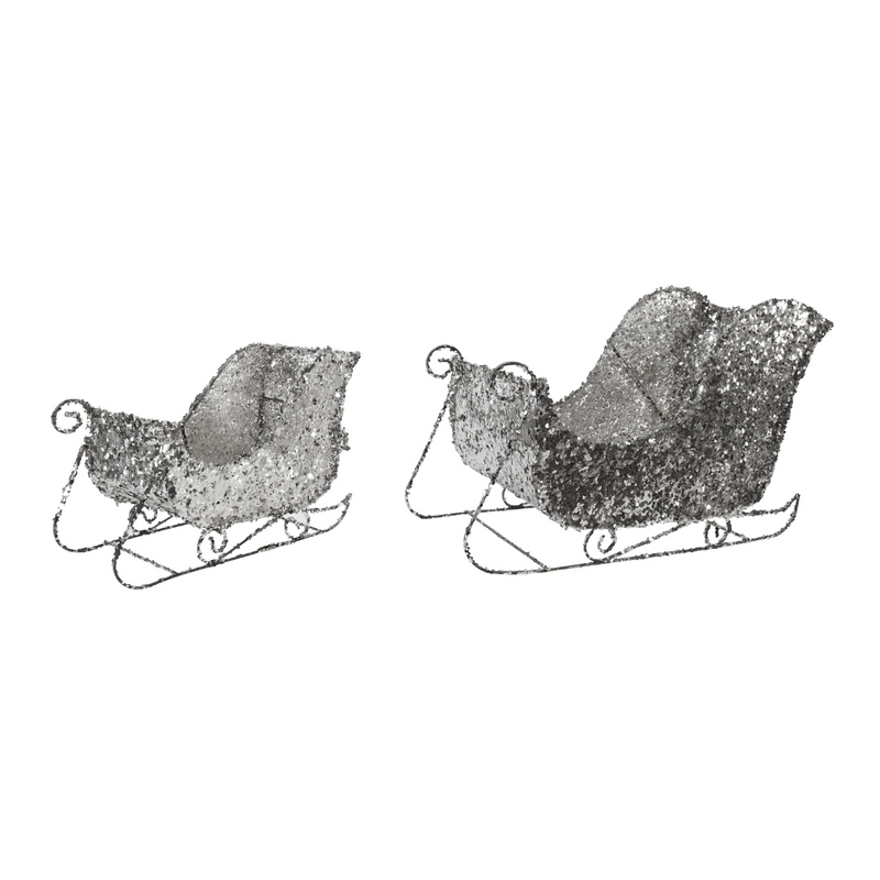 Ronis Sequins Sleighs 2pc Set Assorted