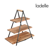 Ronis Ladelle Serve + Share Acacia Wood Serving Tower